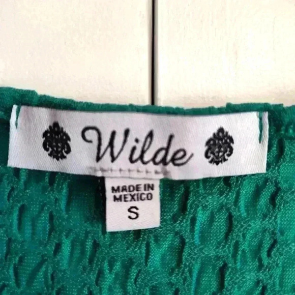 Wilde Sleeveless top | green | Size Small - Picture 3 of 3